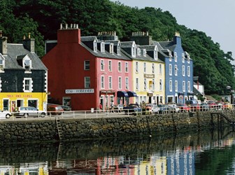 The colourful facades of Tobermory’s Main Streets