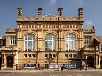 Front view of the Bedford Corn Exchange